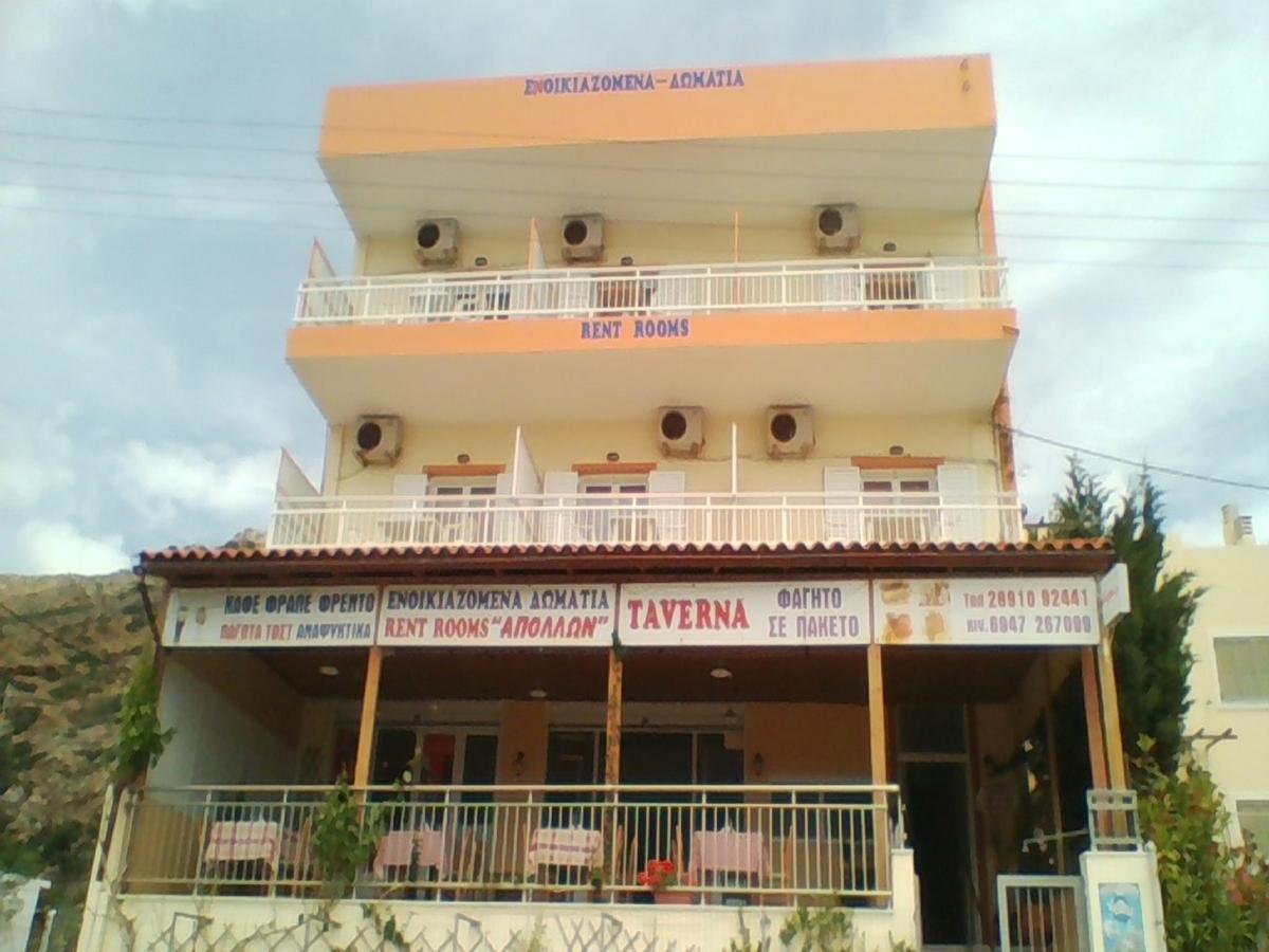 Aparthotel Apollon Tsoútsouros Esterno foto