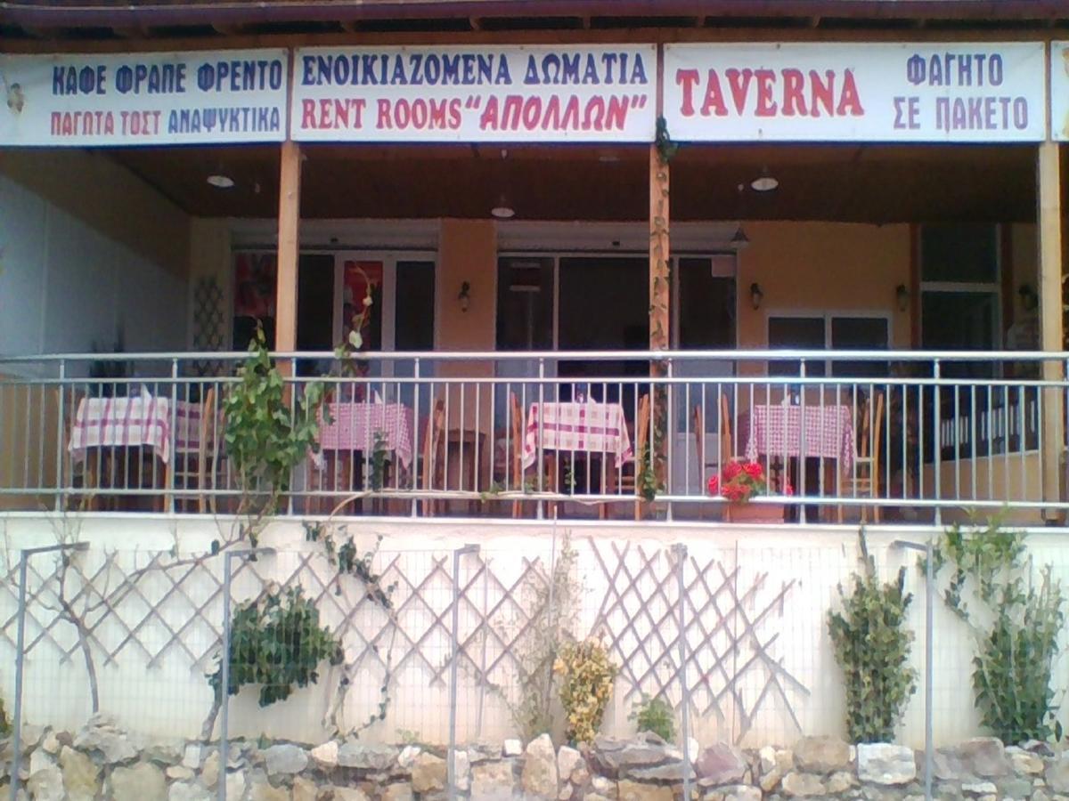 Aparthotel Apollon Tsoútsouros Esterno foto