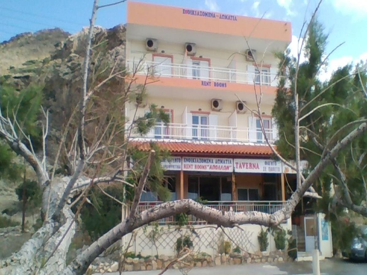 Aparthotel Apollon Tsoútsouros Esterno foto