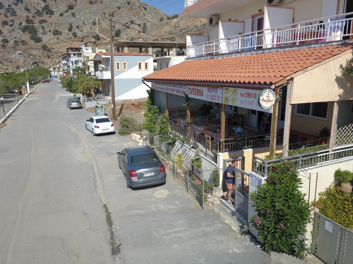 Aparthotel Apollon Tsoútsouros Esterno foto
